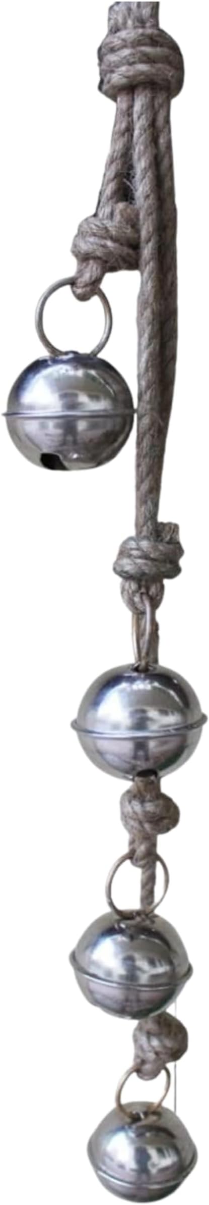 Mango Gifts Vintage Bells Hanging Chimes with Rope Tranquil Wind Chimes for Garden Outdoor and Patio (MGT22)