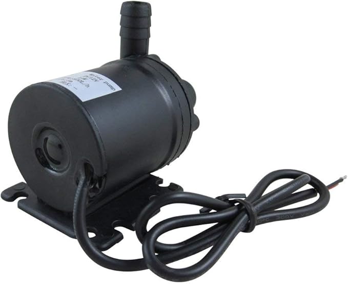 ZAOJIAO Brushless Centrifugal Submersible Water Pump 800L/H 210GPH 5M/16ft for Fountain Pool Solar Circulation System Water Circulation System (DC 12V)