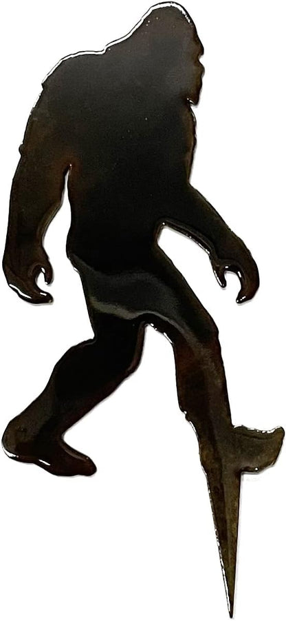 Bigfoot Walking Spike (Small Flowerpot Spike) - Lawn and Garden Ornament - Bigfoot/Sasquatch/Yeti Gift - Made and Manufactured in USA