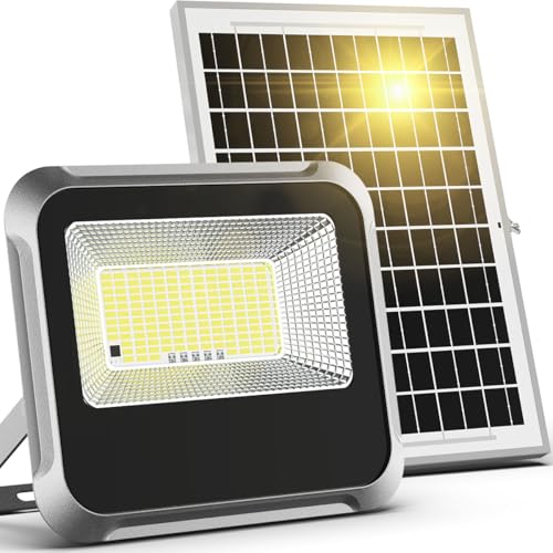 Solar Light Outdoor, Luces Solar Powered Security Flood Light Outside