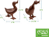 Achla Designs Pair of Ducklings, Garden Animal Statues