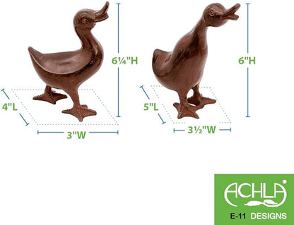 Achla Designs Pair of Ducklings, Garden Animal Statues