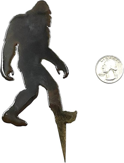Bigfoot Walking Spike (Small Flowerpot Spike) - Lawn and Garden Ornament - Bigfoot/Sasquatch/Yeti Gift - Made and Manufactured in USA