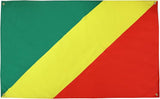 AZ FLAG Republic of Congo Flag 150 x 90 cm with 4 Eyelets for Balcony or Wall