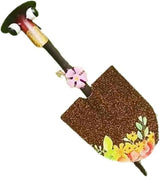 Metal Shovels with Outdoor Garden Art Statues Ornament for Home Farmhouse Sculpture Decor Housewarming Present Housewarming Gift Farmhouse Couple Figurines Iron Shovel Ornaments Cute