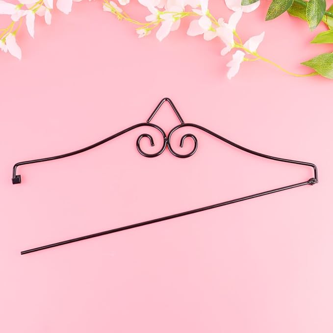 Toddmomy Garden Flag Wall Hanger, 2Pcs Metal Garden Flag Hanger Banner Holder for Lawn Porch Wall