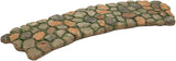 Treasure Gurus Curved Mini Cobblestone Walkway Fairy Garden Stone Path Dollhouse Decor Accessory