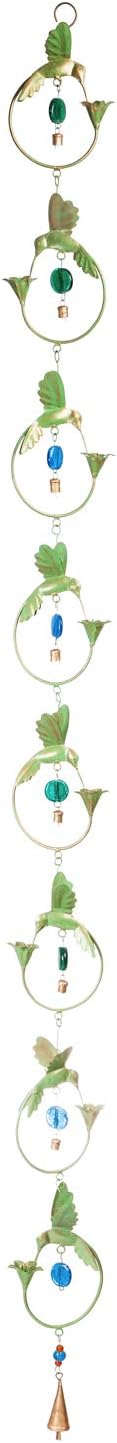 Evergreen Garden Rain Chains (Hummingbird Circles)