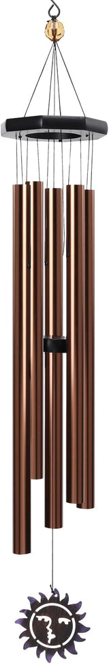 MUMTOP Wind Chimes for Outside - Deep Tone Memorial Sympathy Wind Chimes Outdoor, 37 Inch Windchimes Clearance for Garden, Patio,Yard Decor Gift