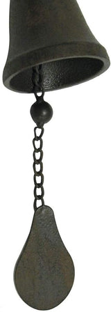 Treasure Gurus Rustic Flying Pig Wings Hanging Wind Chime Metal Patio Garden Art Front Porch Decor