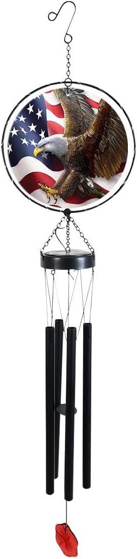 Briarwood Lane Freedom Eagle Illuminated Wind Chime