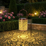 Sunflower Solar Lantern Outdoor - Garden Light Gift