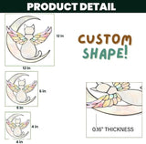 Ocean Turtle Acrylic Suncatcher Birth Flower Faux Stained Window Hanging for Her Room Decor Suncatchers Indoor Window Suncatchers Windows Outdoor