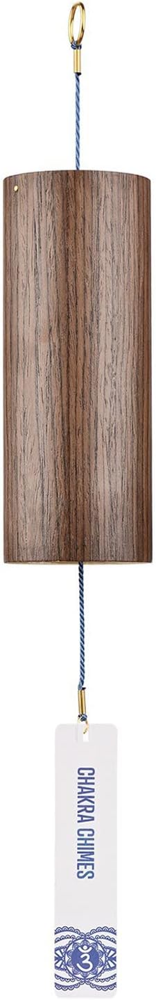 Chakra Chimes Natural Bamboo Wind Chimes Meditation Chord Windchime Wind Bell for Home Decoration Zen Mindfulness Third Eye Chakra
