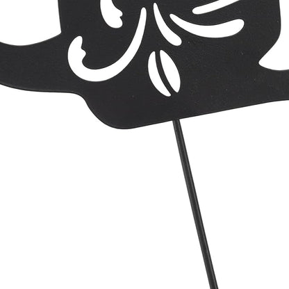Haofy Cat Silhouette, 1 Piece of Lifelike Cat Yard Art Garden Metal Statue Decor, Hollow Decorative Stakes for Outdoor Farmhouse Pathway Lawn Decorations