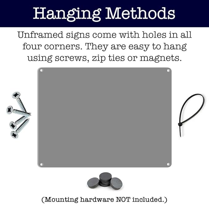 The Woodshed, 5.75 x 15.5 Inch Aluminum Sign, Rustic Decor for Barn, Shed, Out Building, Lean-to, Campfire Pit, Gifts for Lumberjack, Logger, Sawyer, Dad, Grandpa 0616-RK3409