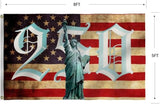 250th Birthday 250 Years 1776 2026 American Flag 5X8Ft, US Statue of Liberty, Double Side Printed Flags, Men Women Banner,Vibrant Colors, Double Stitched with 2 Brass Grommets, Bar Garden Street Decoration, GYM, Office Decor,Indoor Outdoor Use,Gifts. (...