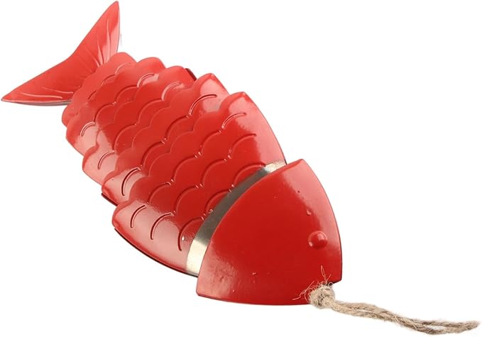 Yosoo Colorful Koi Fish Wind Chime, Metal Crafts with Relaxing Tones for Outdoor Decoration, Perfect for Garden and Patio (3)