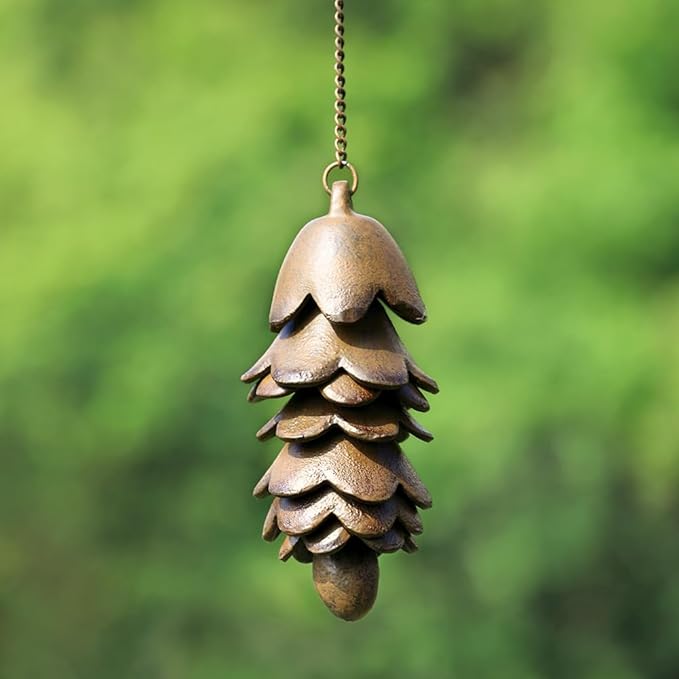 SPI Home Large Pinecone Wind Chime