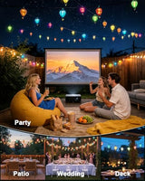 Multicolor Outdoor String Lights