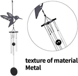 Humming Bird Wind Chimes, Garden Wind Chime for Home, Party, Festival Decor, Windchime Waterproof, Garden Yard Patio Hanging Decor, Idea Gift