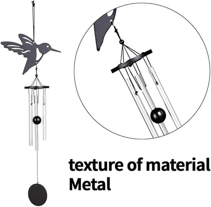 Humming Bird Wind Chimes, Garden Wind Chime for Home, Party, Festival Decor, Windchime Waterproof, Garden Yard Patio Hanging Decor, Idea Gift