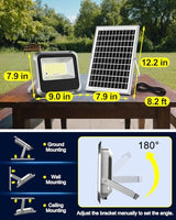 Solar Light Outdoor, Luces Solar Powered Security Flood Light Outside