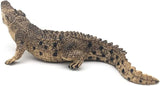 2 Pcs Crocodile Statue Outdoor Lawn Decoration Garden Garden Outdoor Decoration Miniature Statue
