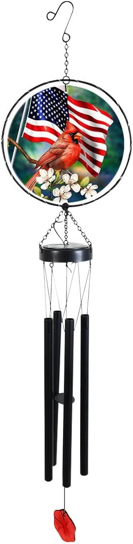 Briarwood Lane American Cardinal Illuminated Wind Chime