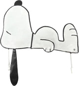 PRODUCTWORKS Peanuts Pumkin Press-in Icon Metal Stake Halloween Harvest Decor Porch Decorating Indoor Outdoor (Snoopy Horizontal)