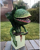 Hestar Piranha Flower Replica Movie Prop Yard Resin Ornaments Little Shop of Horrors Halloween Decoration Outdoor Decoration