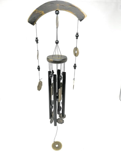Hand Tuned Aluminum Feng Shui Wind Chime for Patio, Garden, Terrace, Balcony Or Any Room - Beautiful Indoor Outdoor Decor