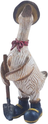 Garden Statues Duck, Funny Cartoon Duck Garden Statues Indoor Outdoor Decorations for Yard Home Garden Patio and Office