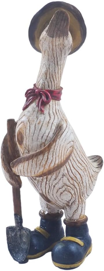 Garden Statues Duck, Funny Cartoon Duck Garden Statues Indoor Outdoor Decorations for Yard Home Garden Patio and Office