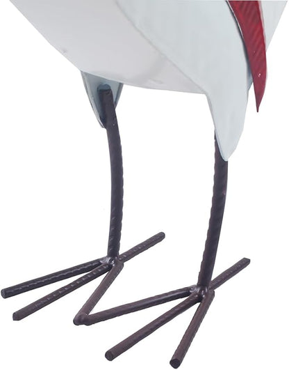 Rooster Statue Chicken Animal Sculpture Garden Decoration Metal Yard Art for Patio Lawn Backyard Outdoor Decoration