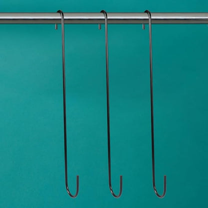Vindar 3 Pack 16.5 Inches Bird Feeder Hook Extra Large S Hooks Heavy Duty Hooks Hangers for Tree Branch, Bird Feeder, Hummingbirds Feeders, Bird House, Office, Wind Chimes, Lanterns, Gardening Tools
