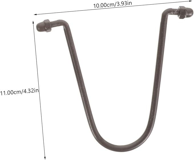 Rain Chain Hooks for Gutters 1 Set of Metal Rain Chain Gutter Clips Adapter for Easy Install