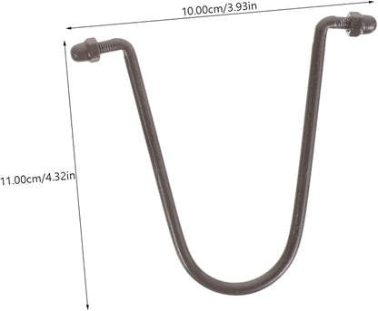 Rain Chain Hooks for Gutters 1 Set of Metal Rain Chain Gutter Clips Adapter for Easy Install