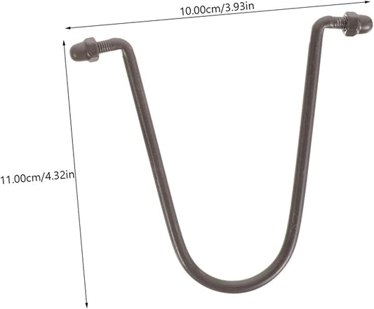 Rain Chain Hooks for Gutters 1 Set of Metal Rain Chain Gutter Clips Adapter for Easy Install