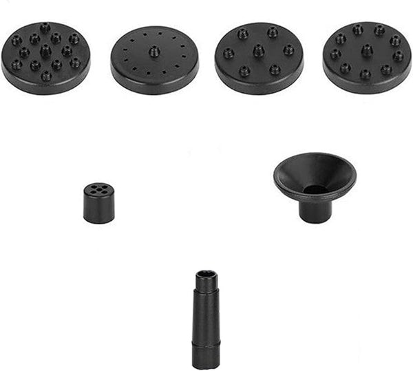 Compact Solar Bird Fountain Pump – Keep Your Garden Alive, Solar Fountain Pump for Bird Bath with 7 Spray Nozzles, Floating Fountain for Birds Bath Small Pond Garden Aquarium (7piece Nozzle Set)