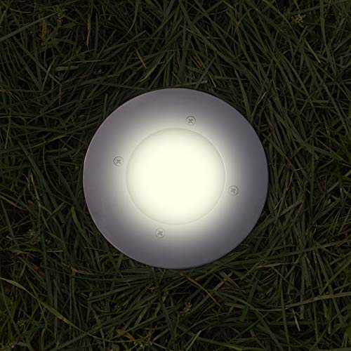 Solar Ground Spot 2 LED Round