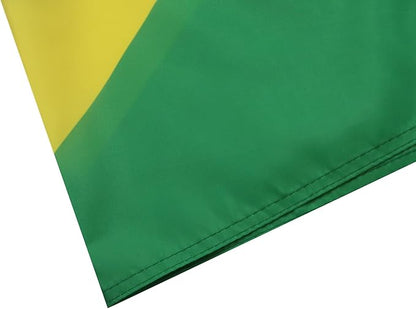 AZ FLAG Brazil Flag 150 x 90 cm with 4 Eyelets for Balcony or Wall
