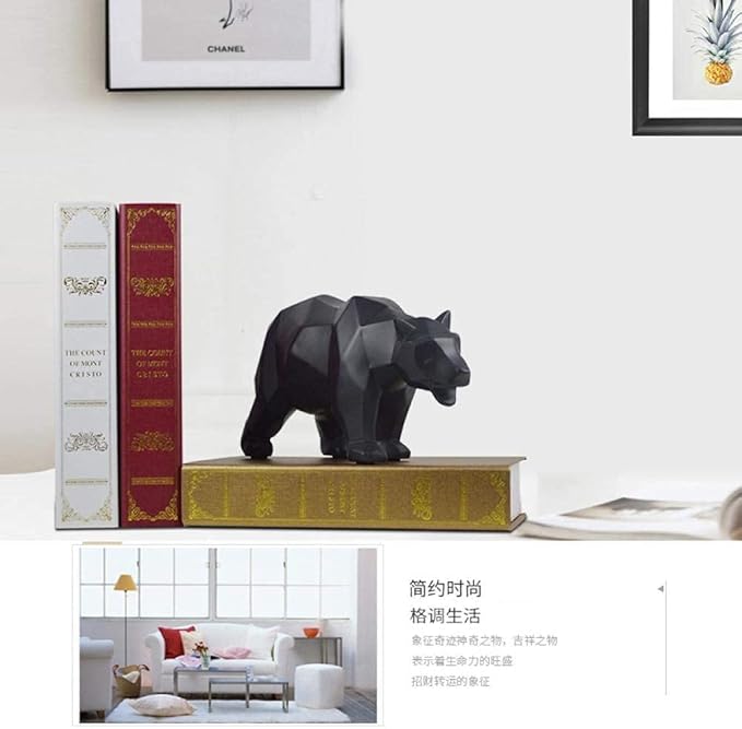 Garden Ornaments Decor Statue Outdoor,Abstract Unique Statue Sculpture Creative Statues and Sculptures Outdoor Decor for Garden,Sculpture Bear Statue Resin Home Decor Bears Statues Animal