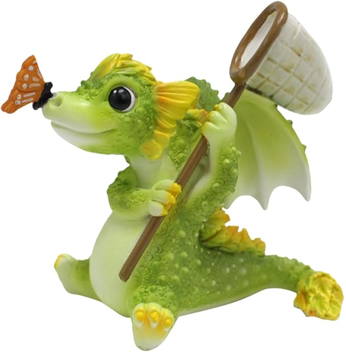 Garden Statue Resin Garden Figurine Creative Animal Statue Portable Garden Sculpture for Yard Lawn Porch Ornament 2PCS