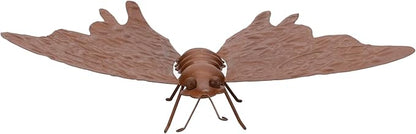 Melrose International Iron Butterfly Garden Decor - Distressed Metal Wall Art & Outdoor Accent Brown