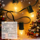 25Ft C9 Clear Christmas String Lights - Outdoor
