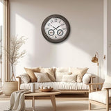 Presentime 18 Inch Illuminated Outdoor Clock