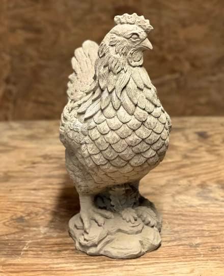 Generic Stone Statue 2023 Chicken Statue Concrete Farm Chicken Decoration