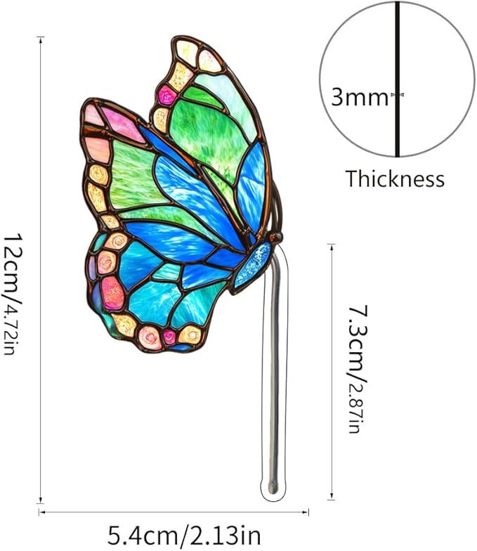 Butterfly Gifts for Women, Hanging Plant Planter Indoor Outdoor, Mothers Day Birthday Gifts for Mom Grandma from Daughter Son, Butterfly Lover Garden Decor Plant Pot(13)