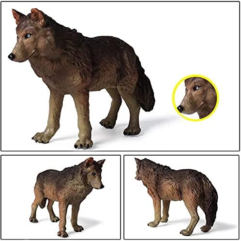 Garden Statue Animal Sculpture Outdoor Decor Gift Sculpture Model Animal Figure Outdoor Garden Home Decoration Statue Collection Ornaments Toys Large 20 X 5 X 11.5CM